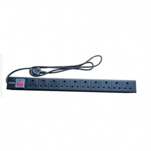 Power Distribution Unit 1U 10-Way with 3-Pin SA Plug