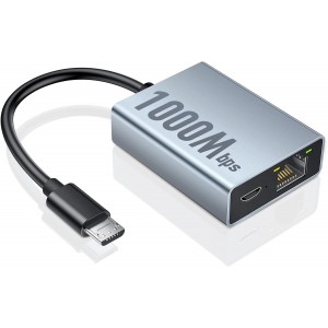 1000 Mbps Ethernet Adapter Compatible with Fire TV Stick