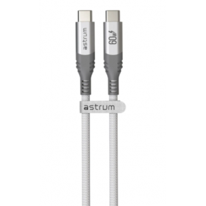 VMCC60 Cable C-C 60W M-M 2.0M Braid Wh