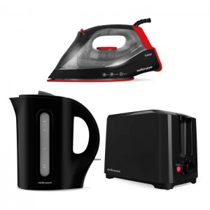Mellerware 3 PACK Kettle Toaster Steam Iron