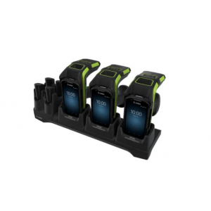 Zebra RFD40 3 Device Slots/4 Toaster Slots Charge Only Cradle with support for TC51/52/52x/52ax/56/57/57x. Requires Power Supp