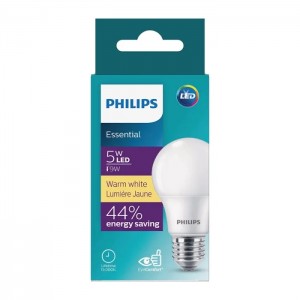Philips Globe LED 5W Screw Type Warm White