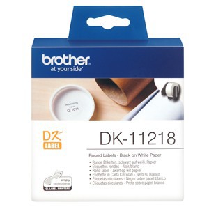 24MM Round Label 1000 labels per roll