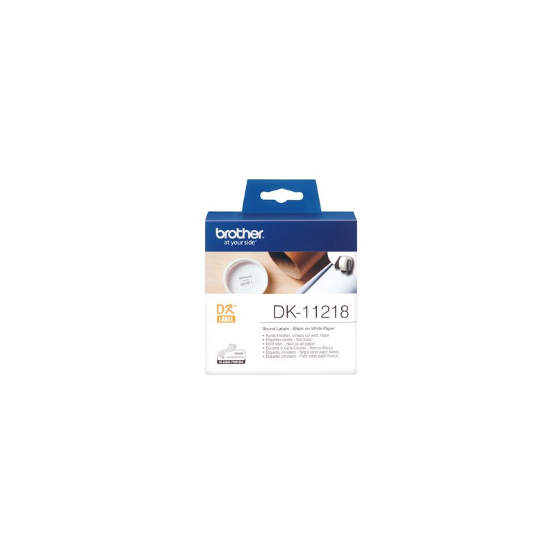 24MM Round Label 1000 labels per roll