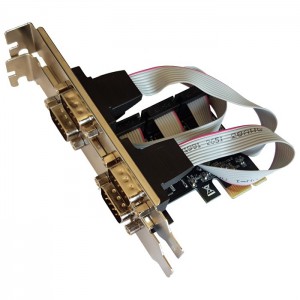 4 Port Serial PCI-e Card