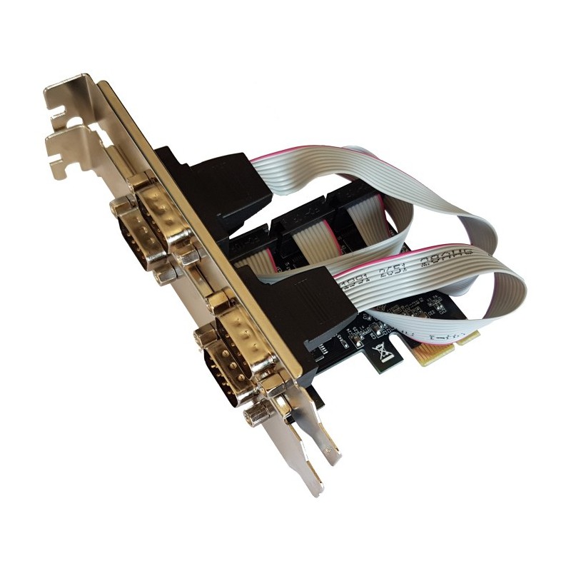 4 Port Serial PCIe Card GeeWiz