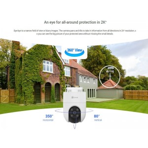 EZVIZ Cs-H8C-4Mp 4Mm Smart Home Camera