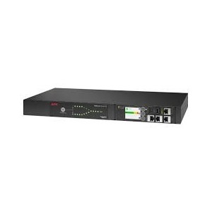 APC Netshelter Rack Automatic Transfer Switch- 1U- 10A- 230V- C14 IN- 12 C13 OUT- 50/60Hz