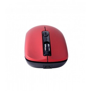 MW270 MOUSE WIRELESS 2.4GHZ RECHARGE RED