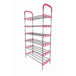 Nordic Wind 6TIER 18 Shoe Holder Stl Pnk