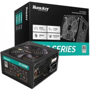 Huntkey Power Supply 500W Eco 80PLUS