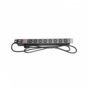 Acconet Power Distribution Unit- 1U- 8 way Female Kettle Cord