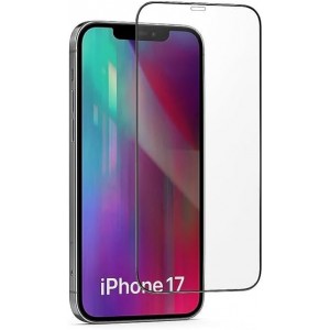 Tuff-Luv - 2.5D Tempered Glass Screen Protector - Compatible with Apple iPhone 17 - Clear (1 Pack)