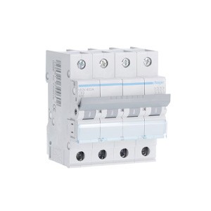 Hager 50A MCB 6kA C curve 4P