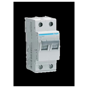 Hager 20A MCB 6kA C curve 2P