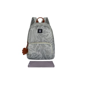 Totes Babe Selva  Diaper Backpack Botanical Sage