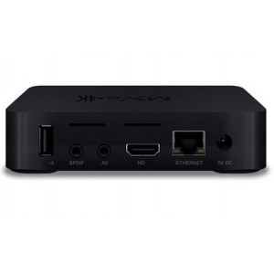 MXQ 4K Smart TV Box - Android Media Player Streamer (Netflix / Kodi and More) - 4 X USB, Remote Control