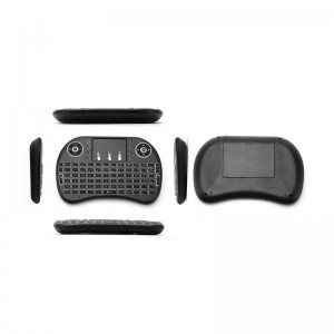 MXQ 4K RK3229 Smart Androind TV Box + i8 Backlit Mini Wireless Keyboard With Touchpad Infrared Remote Contro