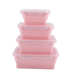 Food Preserve Storage Box - Fine Living - Pink