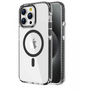 TUFF-LUV Extreme Rugged Clear Case with Magsafe Compatible with Apple iPhone 15 - Clear (5056560418477)