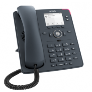 Snom D140 Entry Level 10/100 Desk Phone - Slate Gray