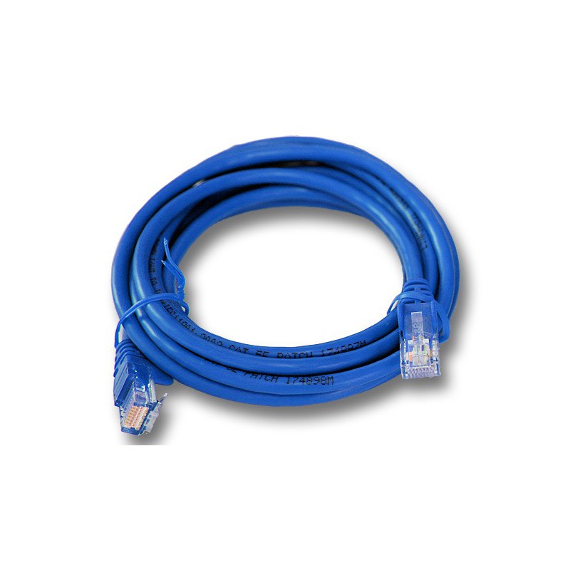 3M UTP Cat5e Flylead Blue