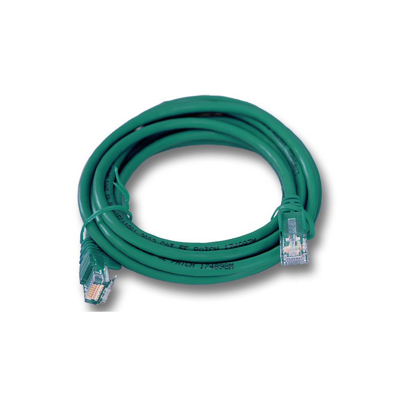 3M UTP Cat5e Flylead Green