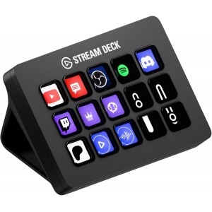 Elgato Stream Deck MK.2 – 15-Key Programmable LCD Control Panel for Creators &amp; Professionals