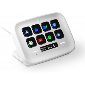 Elgato Stream Deck Neo – 8-Key Customizable Control Deck with Touch Navigation &amp; Infobar
