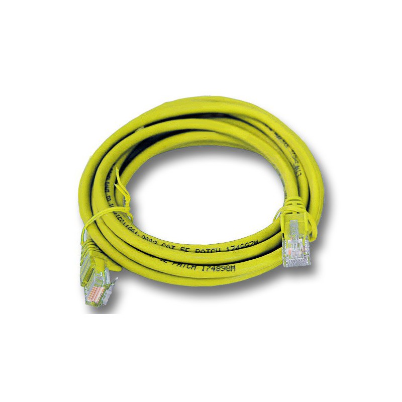 3M UTP Cat5e Flylead Yellow