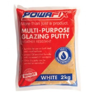 Powafix MULTI-PURPOSE Putty White 2KG