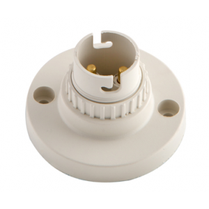 Lampholder B22 Battenwhite
