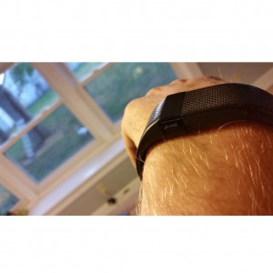 Fitbit Charge HR Band - Adjustable Replacement Strap - BLACK, Large