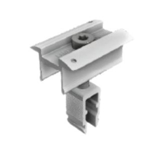 Middle Clamp Pro Wide 30-47mm Silver