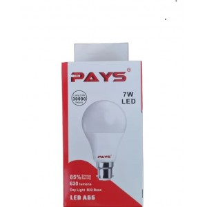 PAYS A55 LED Lamp -  7W / B22 / Daylight