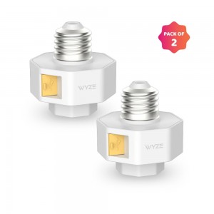 Wyze Lamp Socket v2 - Double the Smart- Double the Security - 2 Pack