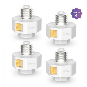 Wyze Lamp Socket v2 - Smart Bundle for Smart Setup - 4 Pack