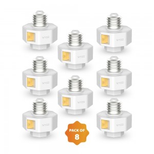 Wyze Lamp Socket v2 - The Complete Smart Lighting Upgrade - 8 Pack