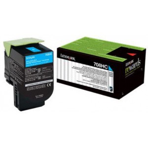 Lexmark Cyan High Yield Corporate Cartridge (3K)