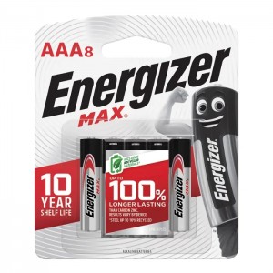 Energizer Battery Max Aaa 8 PACK