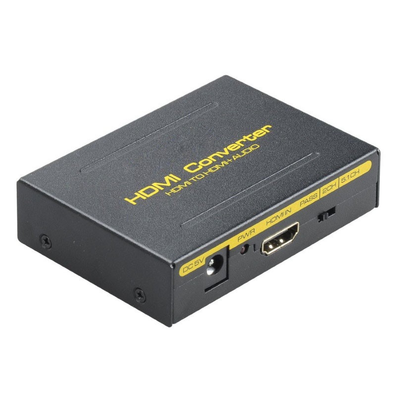HDMI to HDMI and Optical TOSLINK SPDIF + Analog RCA 