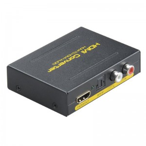 HDMI to HDMI and Optical TOSLINK SPDIF + Analog RCA 