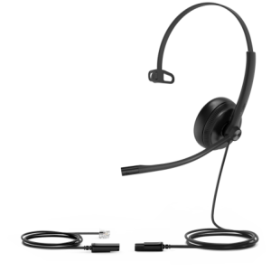 Yealink YHS34-MONO- Entry-level RJ9 headset- Monaural-