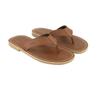 Bata Safari Thonga Sandal Brown Mens Size 7