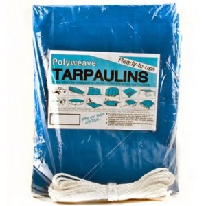 Protarp Polyweave Tarpaulin 180G 4X5M Blue