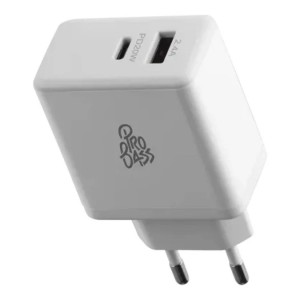 Pro Bass RapidCharge Series 32W Dual USB and Type-C Wall Charger