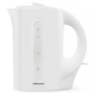 Mellerware Kettle Plastic 1.7L 2200W White