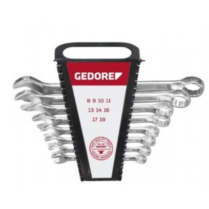 Gedore Red Spanner Comb Set 8PC 9-19MM 9105008