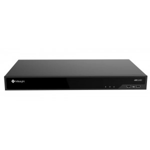 Milesight - Ultra H.265 - 16 Channel NVR with 2 Hard Drive Slots (up to 10TB Capacity for each HDD)