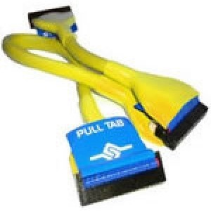 Vantec Ide 24" Yellow-2 connectors 60cm ide cable with pull tab